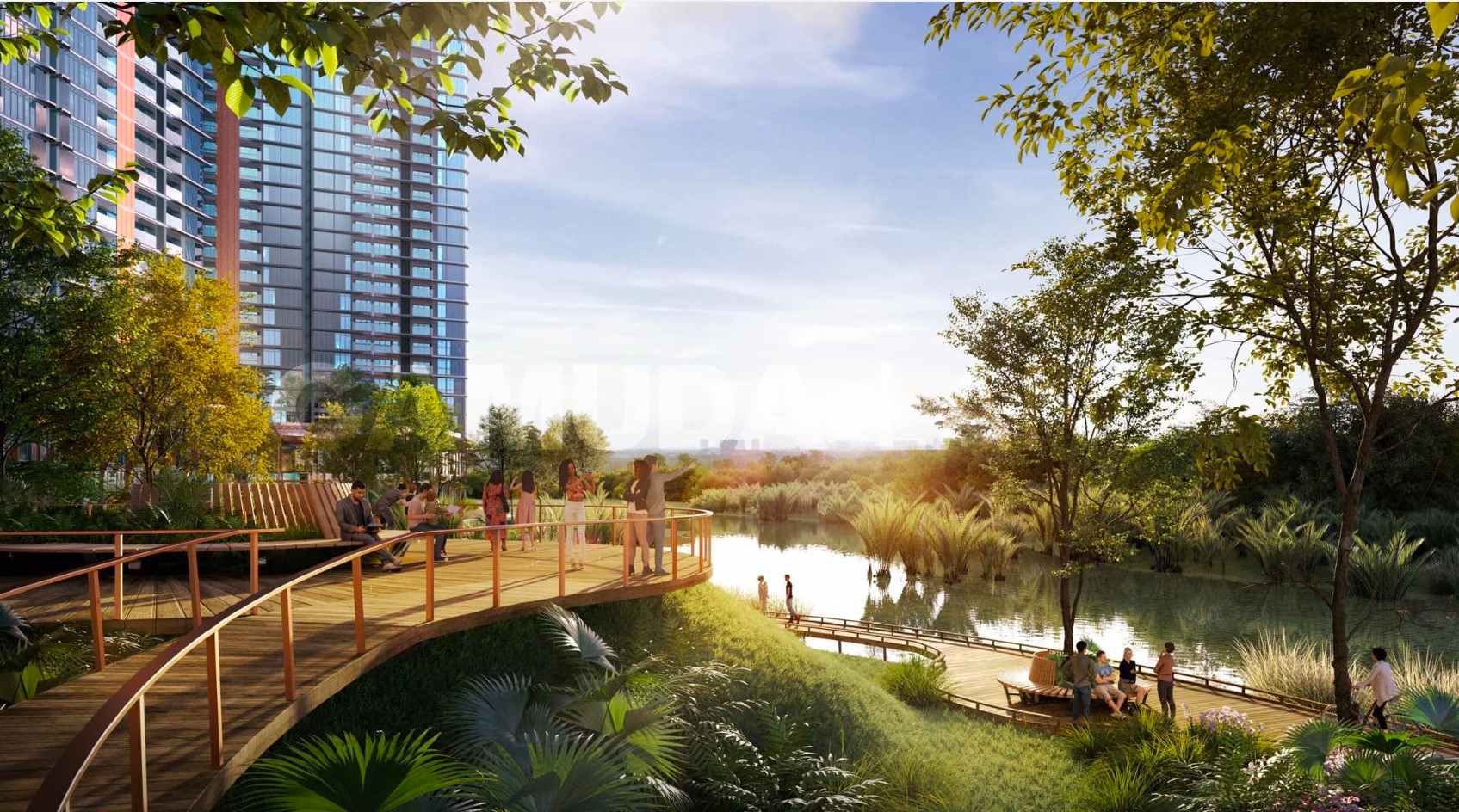 Đường dạo bộ – ảnh tham khảo, chờ xác nhận