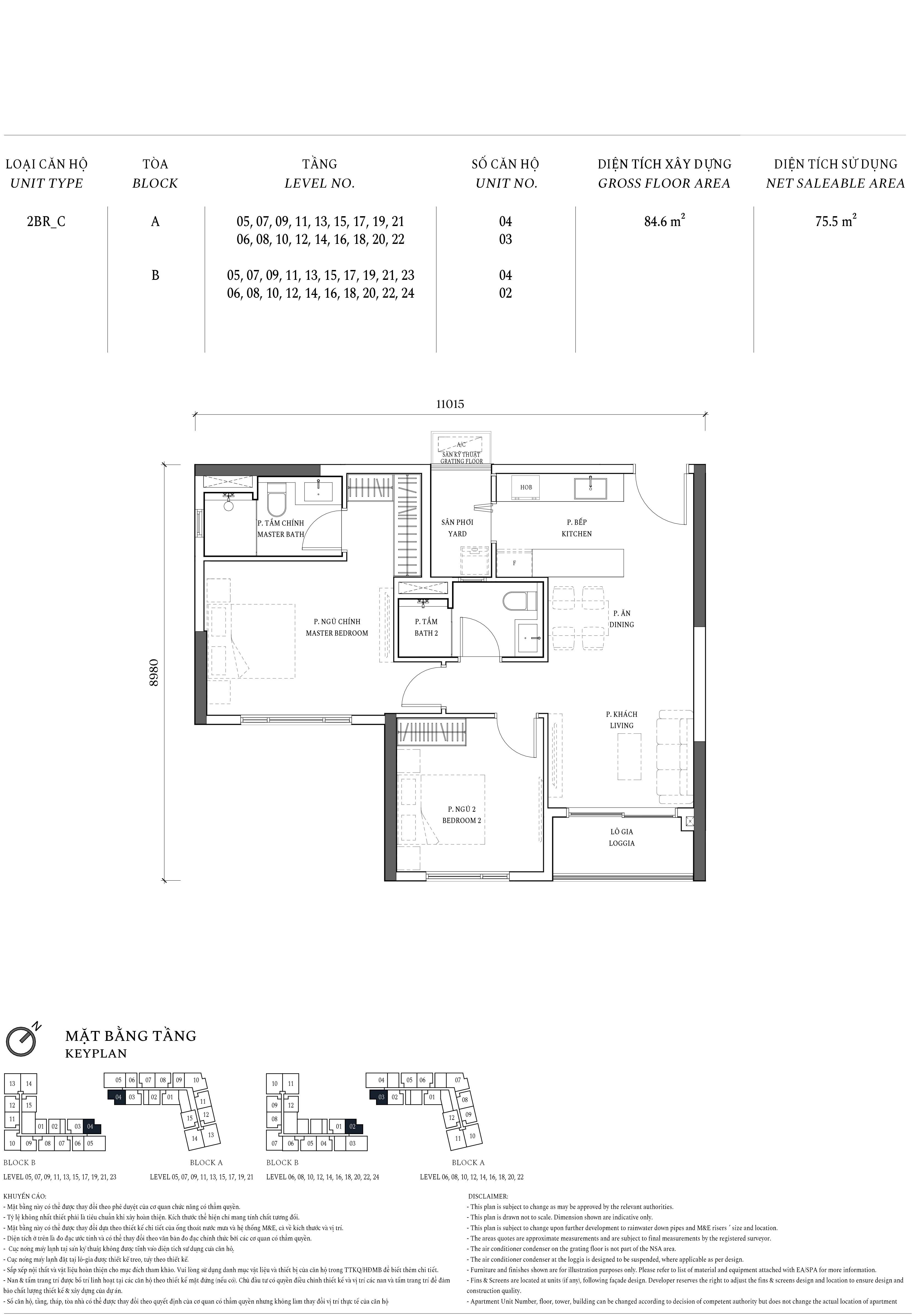 Thiết kế 2BR C