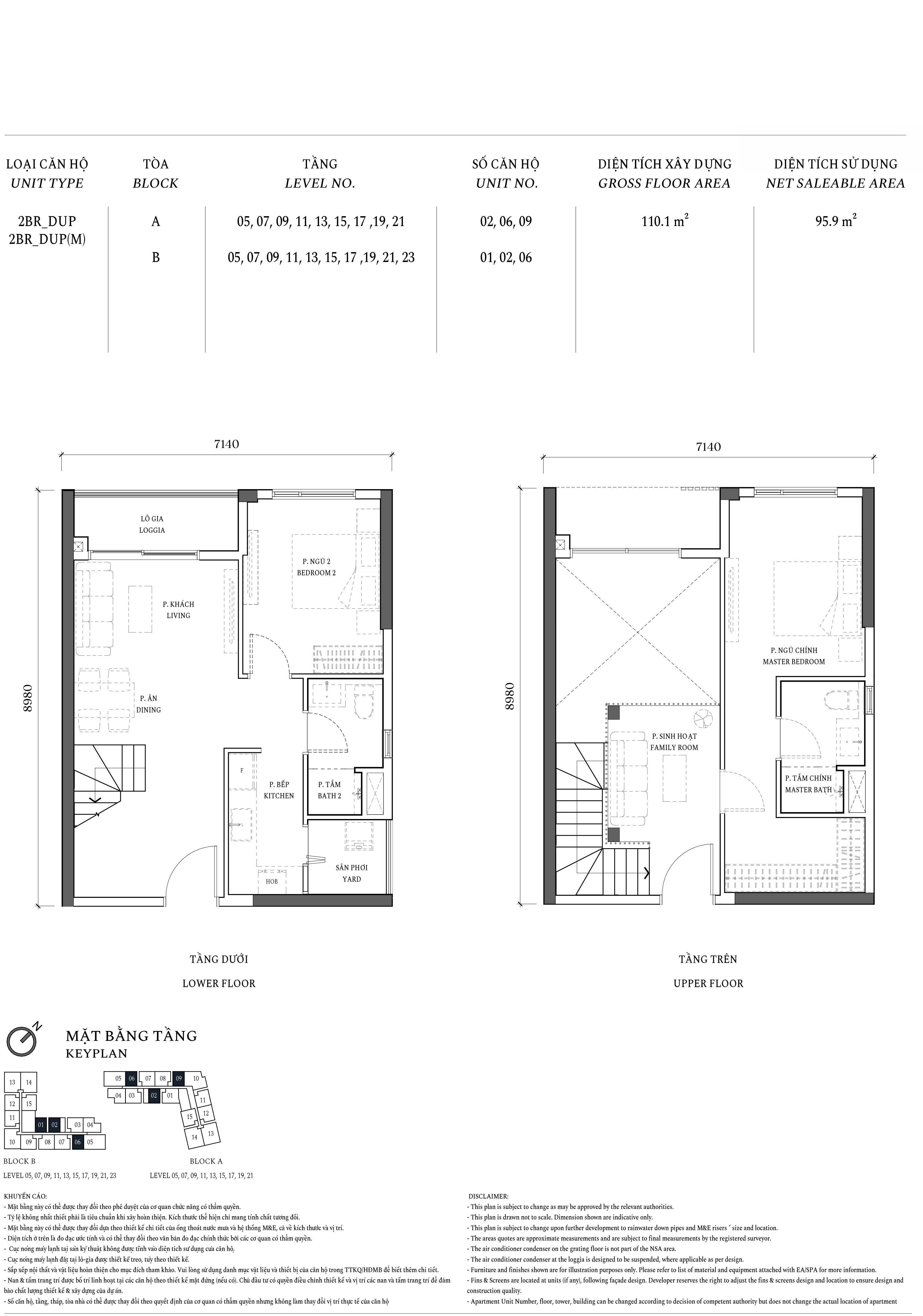 Thiết kế 2BR DUP