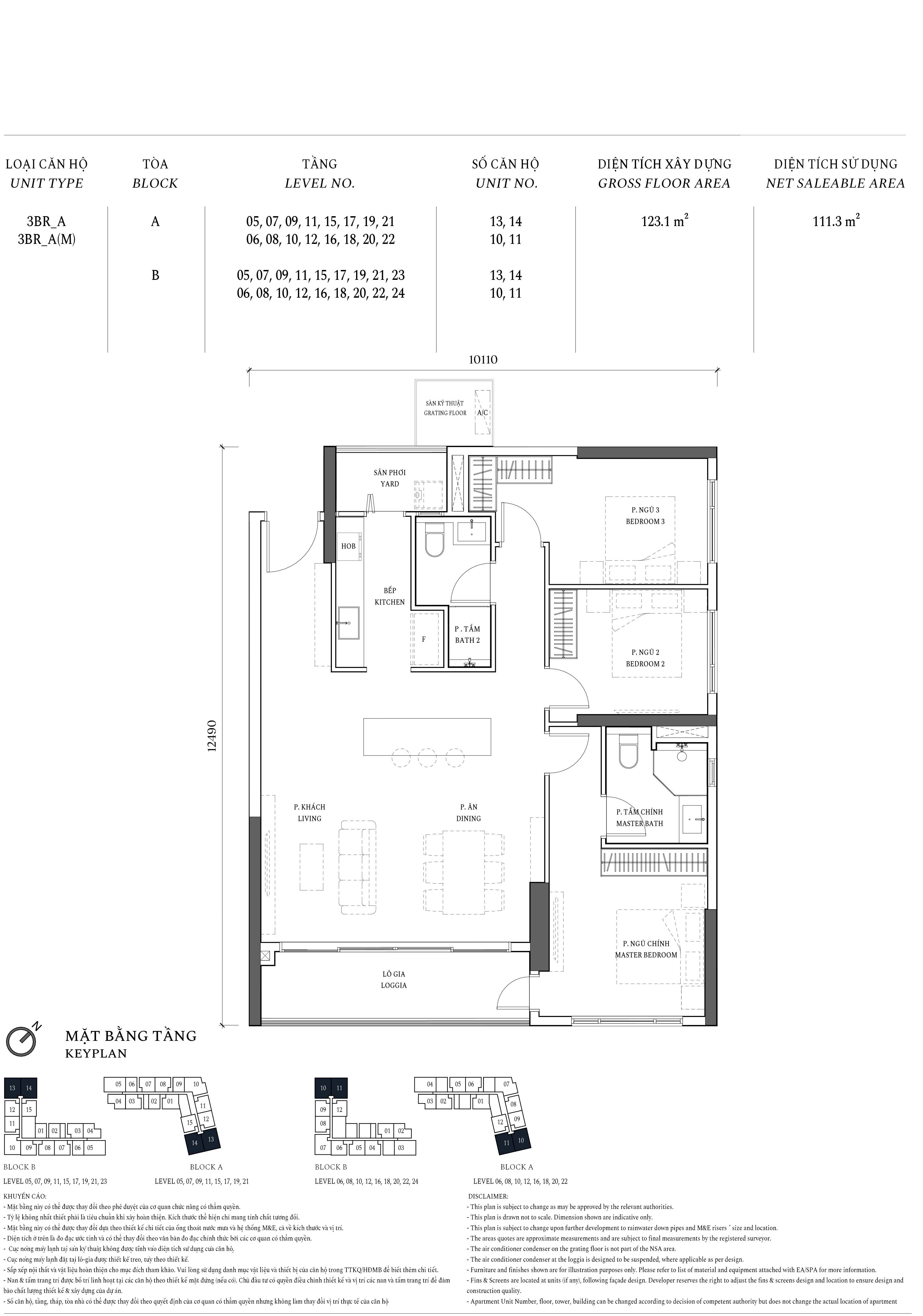 Thiết kế 3BR A
