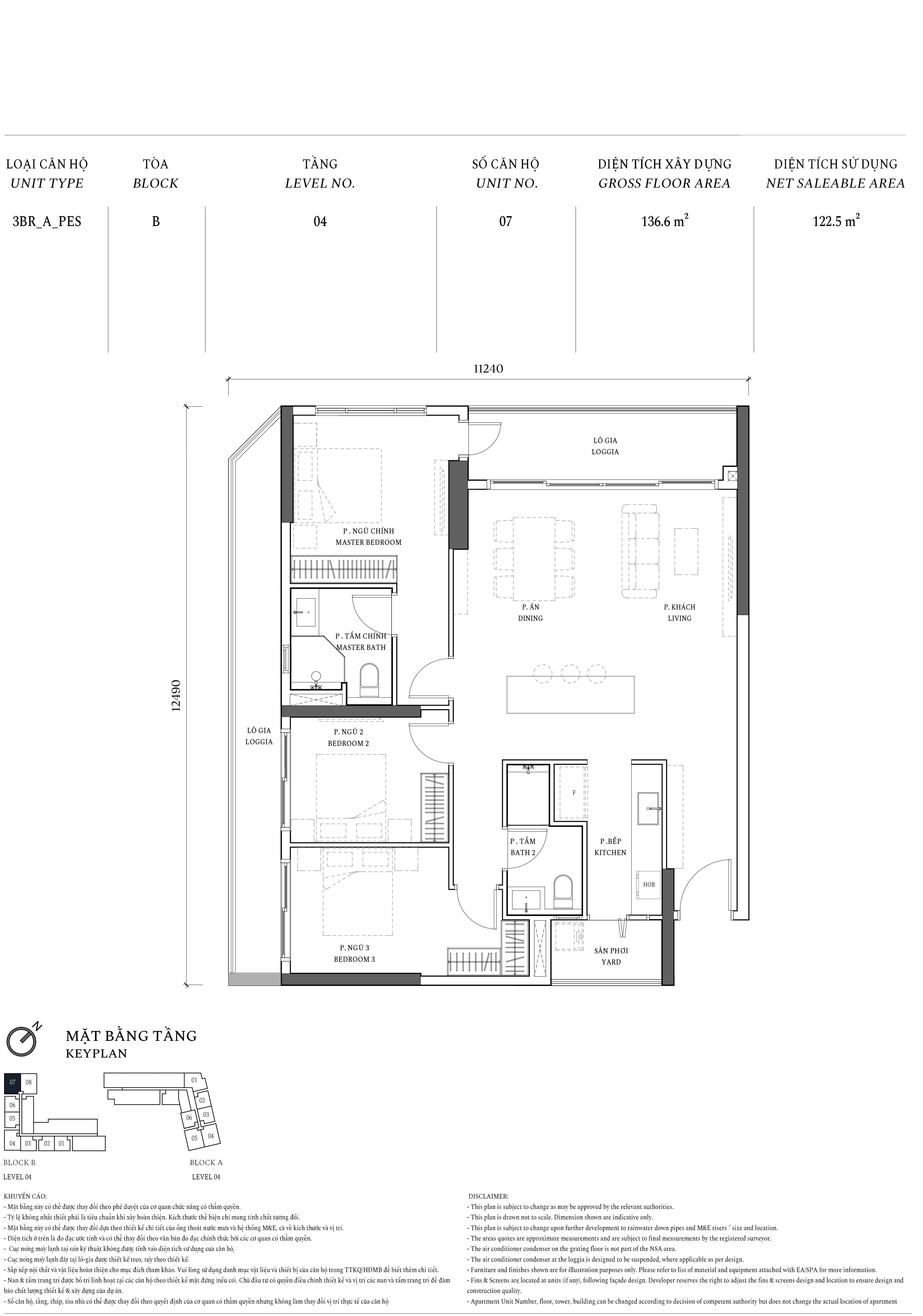 Thiết kế 3BR APES