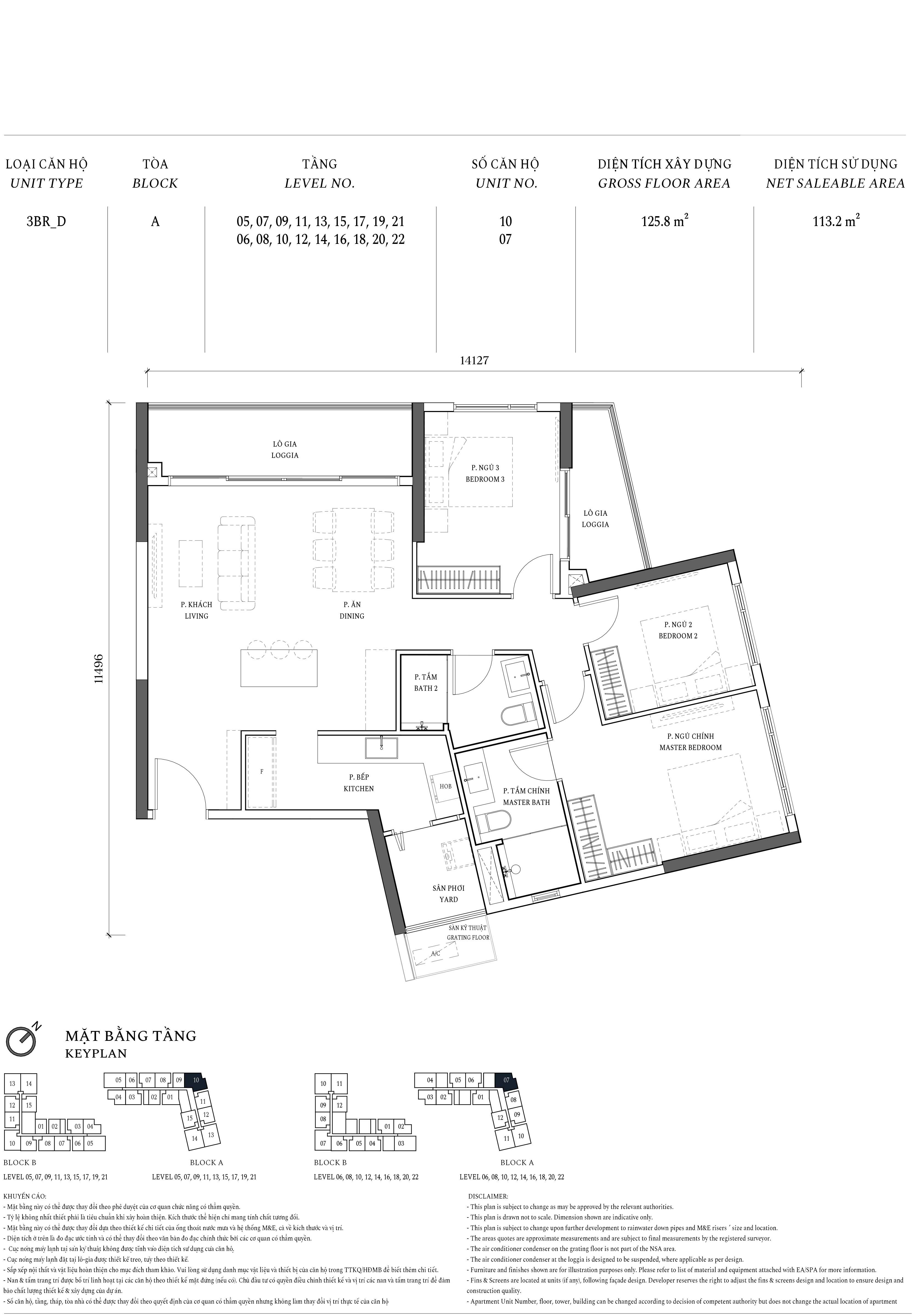Thiết kế 3BR D