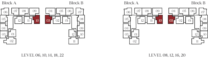 Mặt bằng duplex 01.2