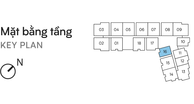 Mặt bằng unit detail