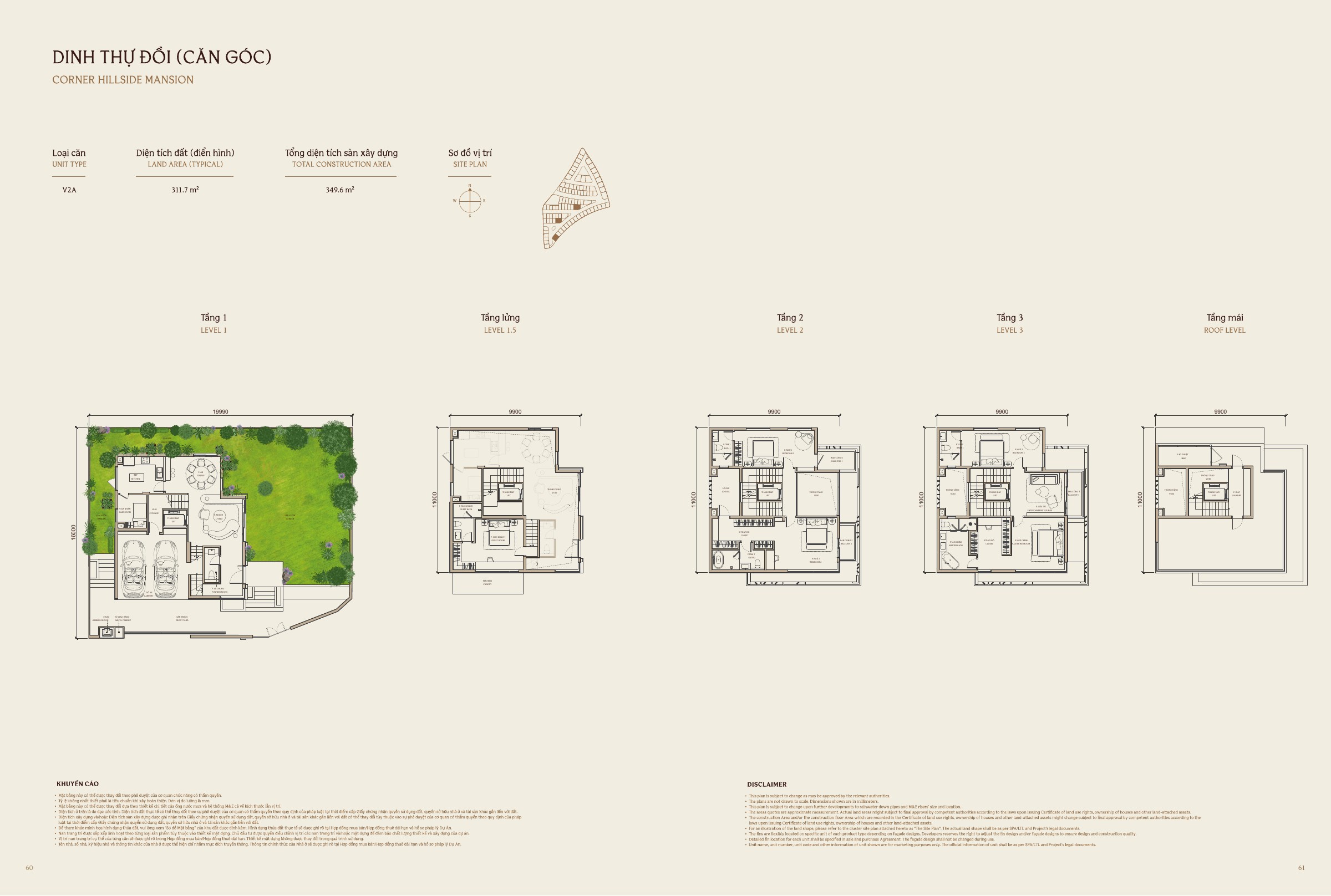 Thiết kế Corner Hillside Mansion