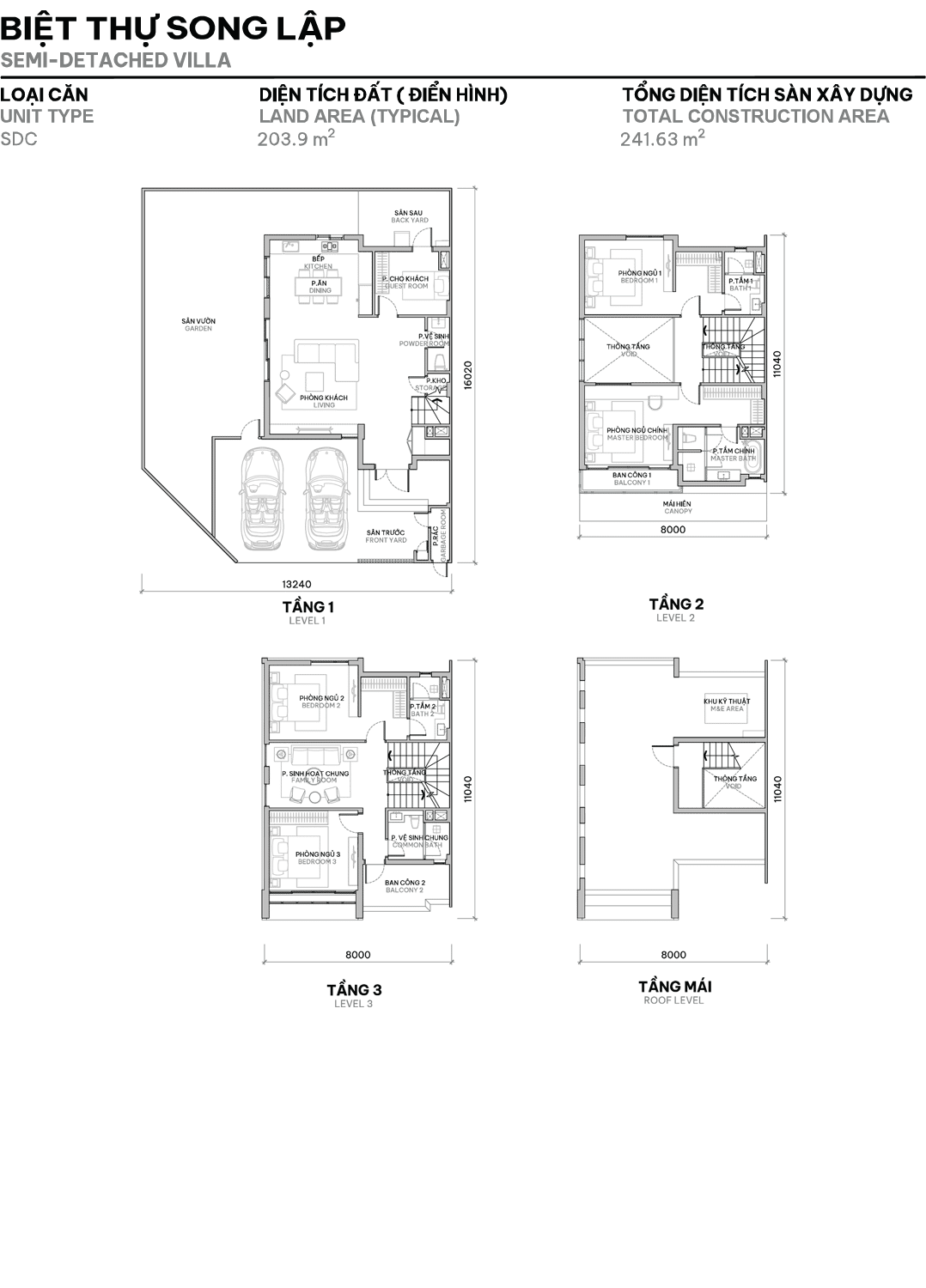Mặt bằng sd 2